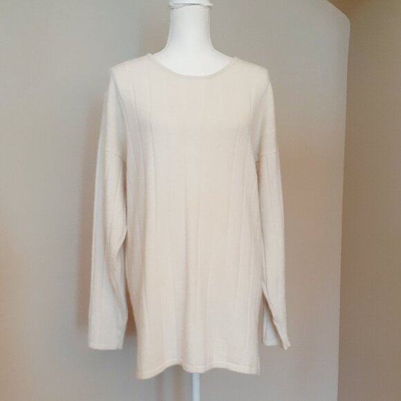 Charter Club Cashmere Relaxed Tunic Sweater - Picture 1 of 11